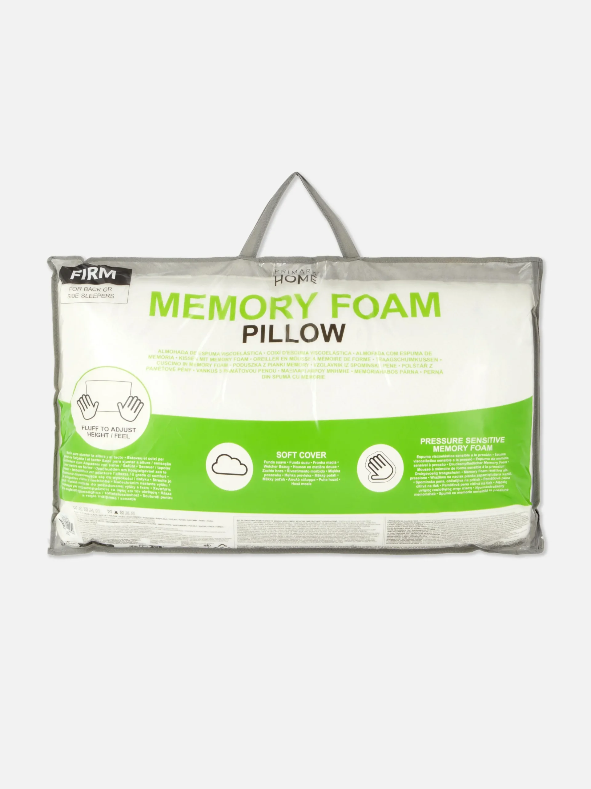 Almofada Espuma Memória Apoio Firme