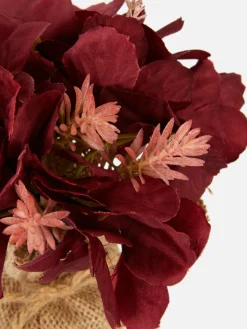 Arranjo Flores Artificial Envolto Juta