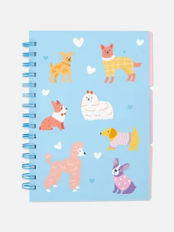 Bloco Notas A5 Cão