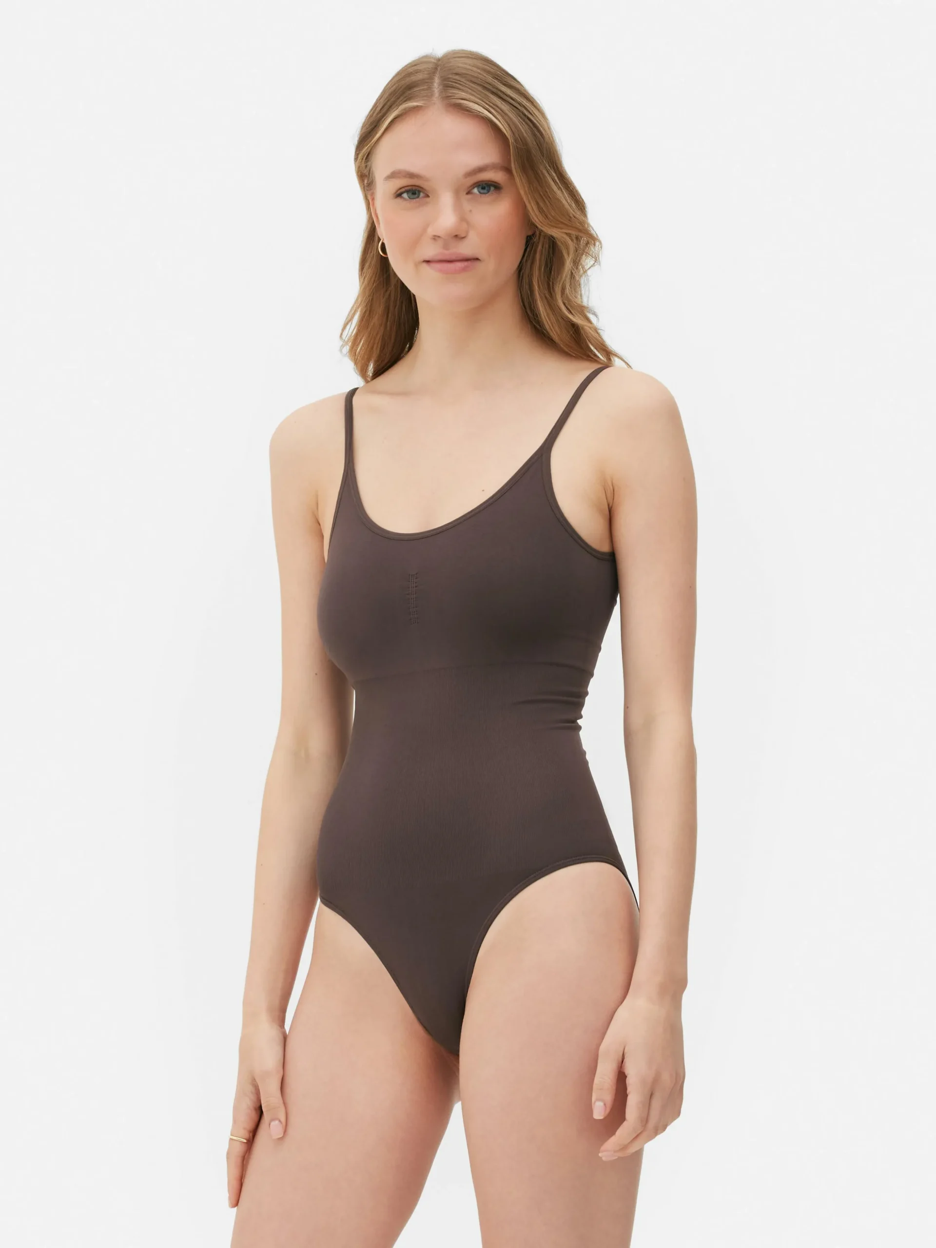 Body Modelador S/costuras Gola Redonda