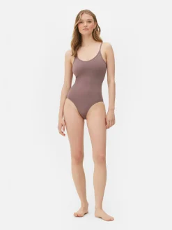 Body Modelador S/costuras Gola Redonda