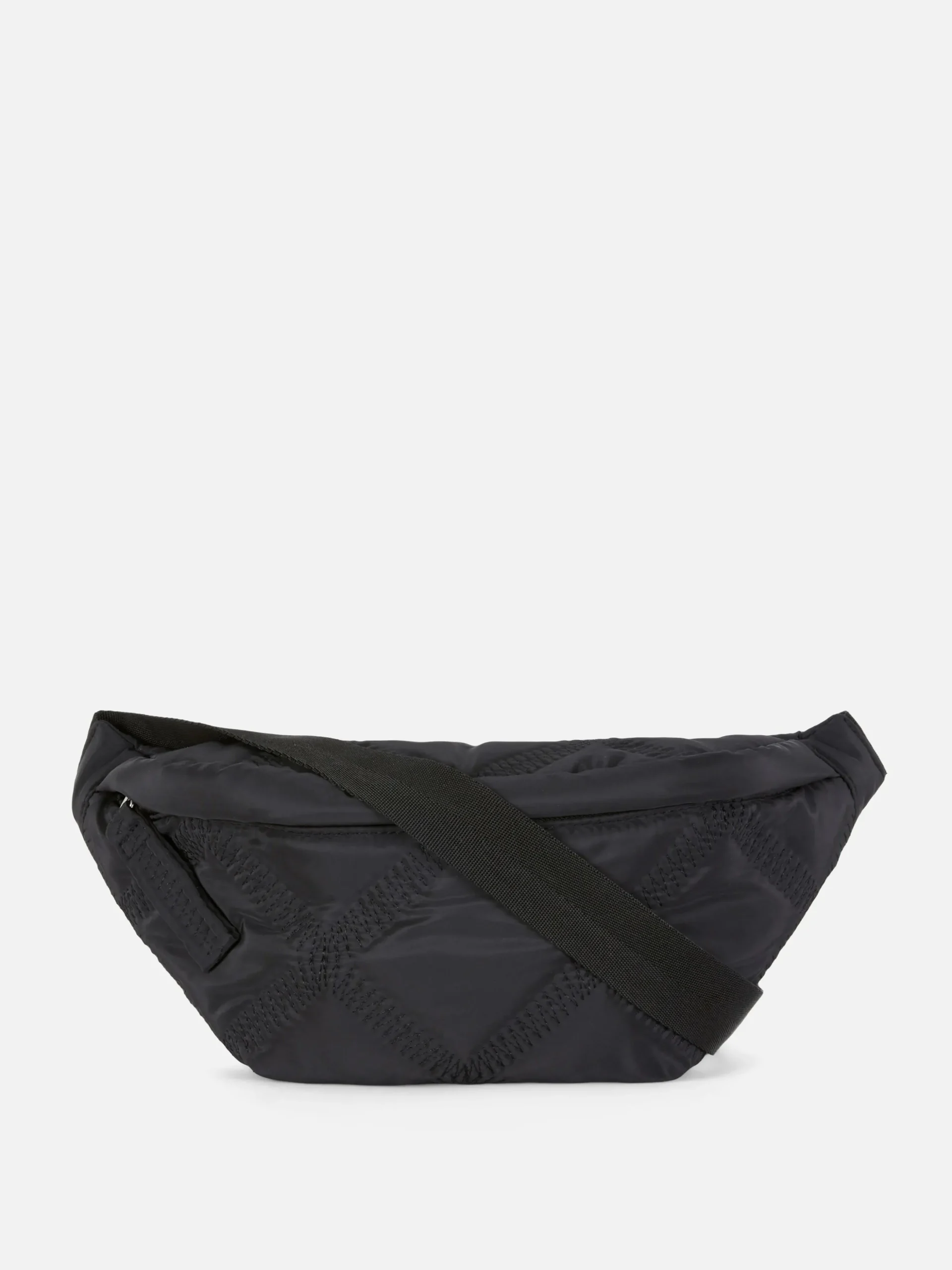 Bolsa Cintura Pespontos Brilhantes