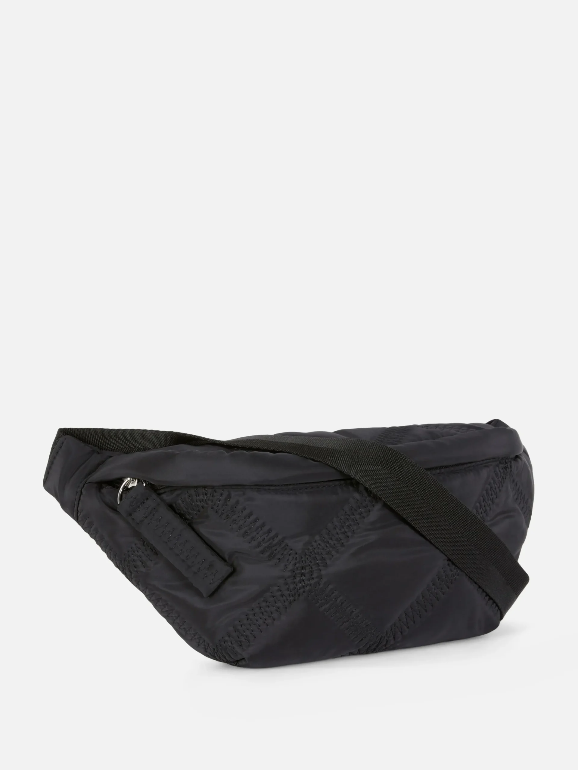 Bolsa Cintura Pespontos Brilhantes