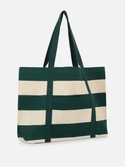 Bolsa Shopper Lona Riscas Rita Ora