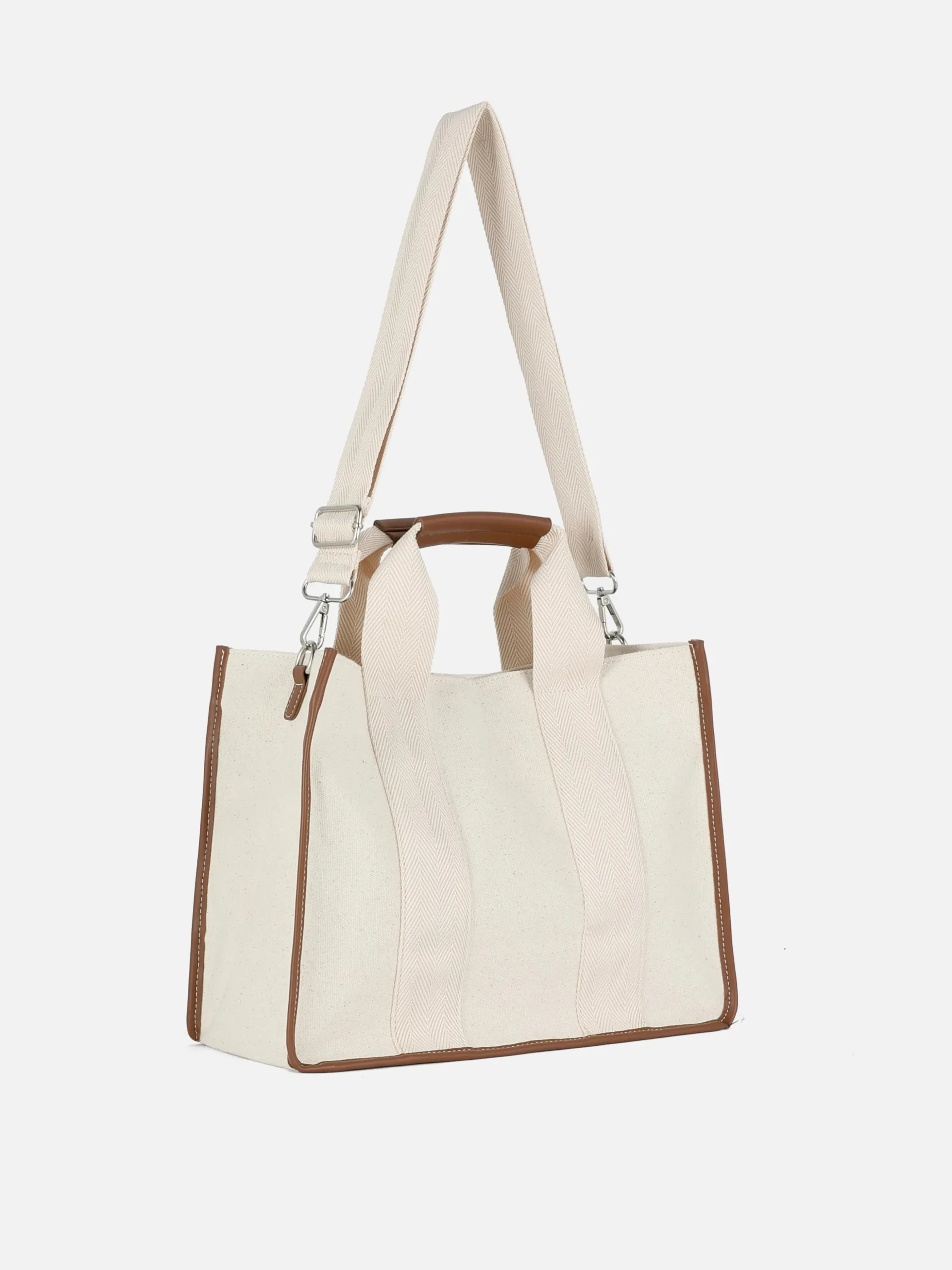 Bolsa Tote Lona Média