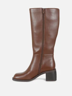 Botas Cano Alto Salto Alto