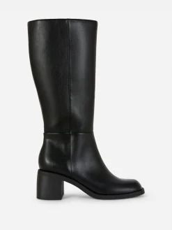 Botas Cano Alto Salto Alto