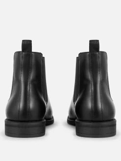 Botas Chelsea Imitação Pele