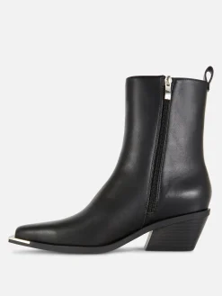 Botas Cowboy Imitação Pele