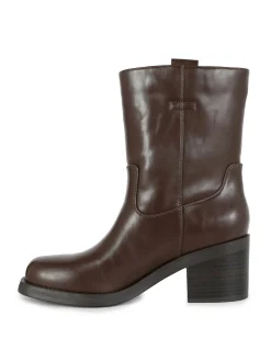 Botas Tacão Grosso S/ Atacadores Rita Ora