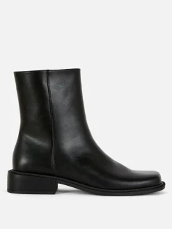 Botins Biqueira Quadrada