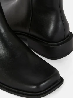Botins Biqueira Quadrada