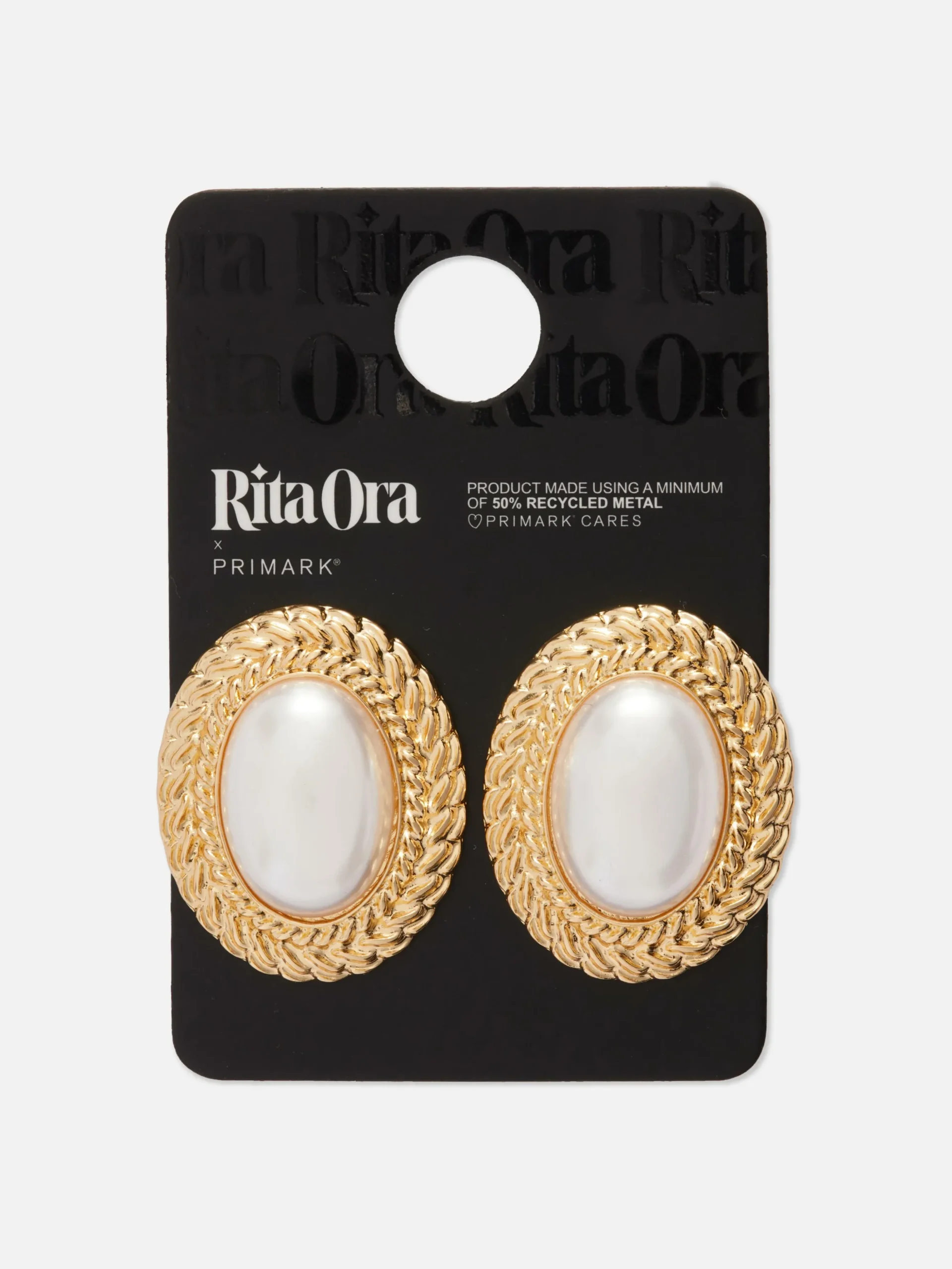 Brincos Pequenos Imitação Pérolas Rita Ora XL
