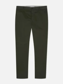 Calças Chino Elásticas Justas