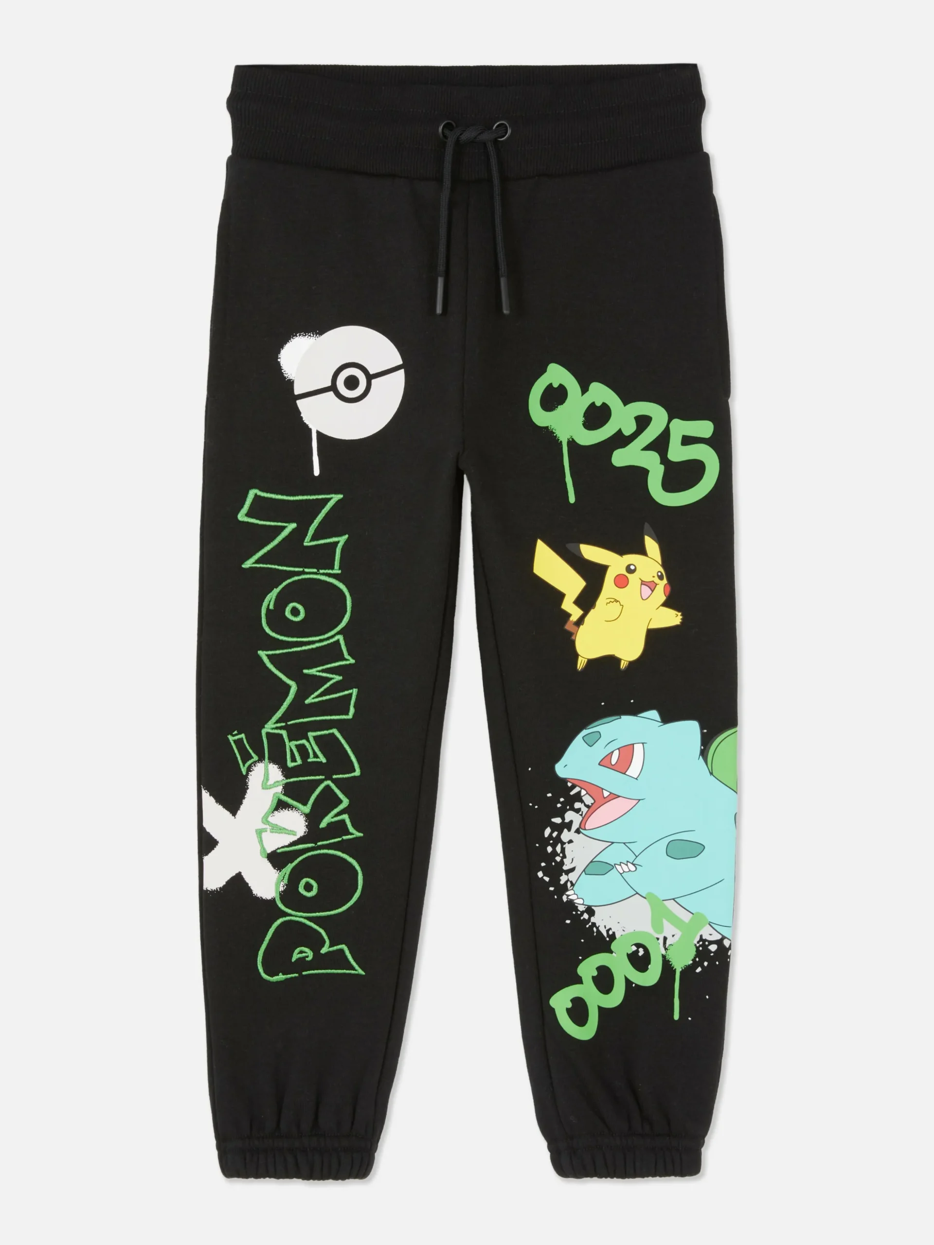 Calças Treino Coord. Cordão Pokémon