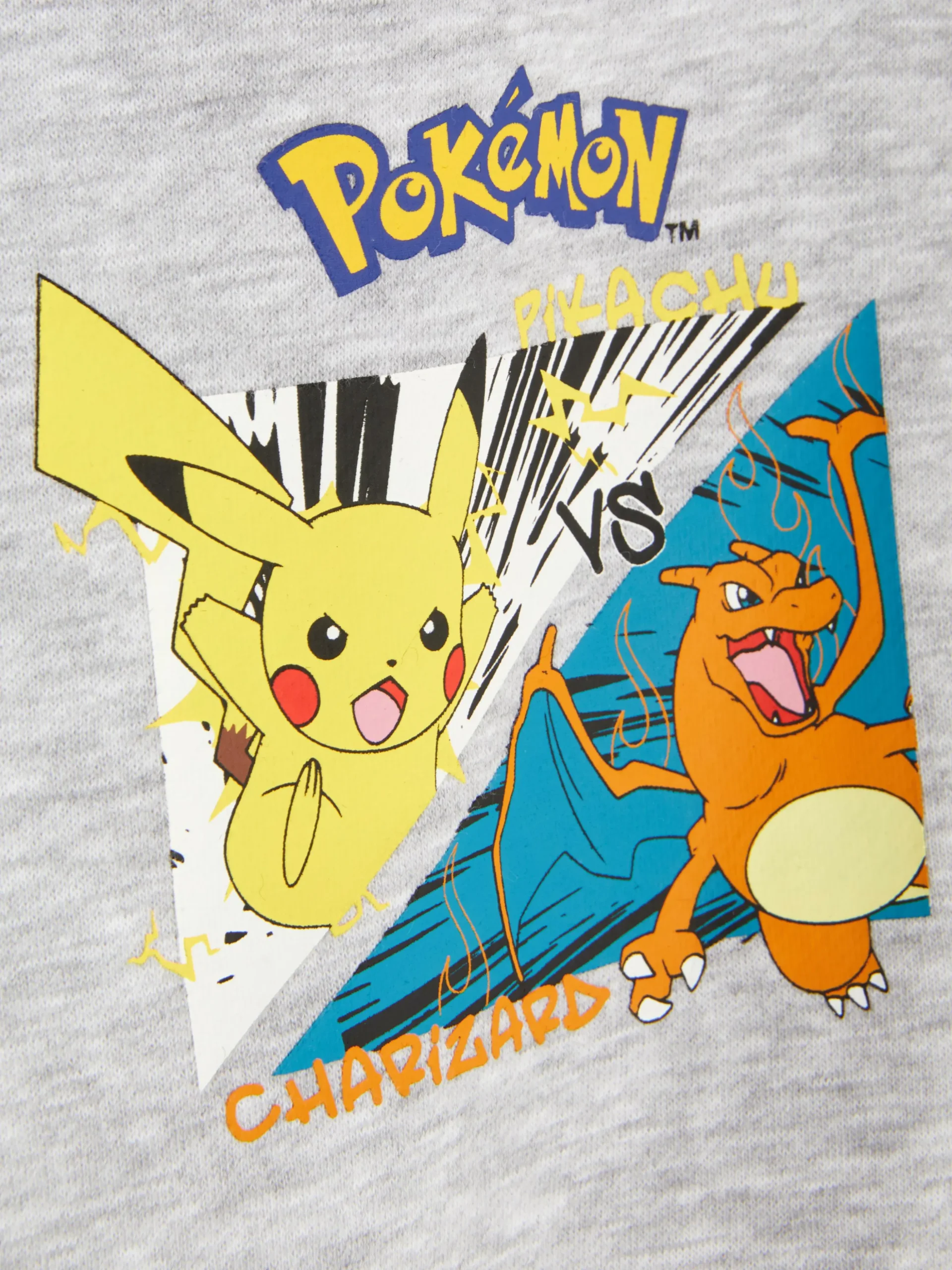 Calças Treino Pokémon Pikachu Vs Charizard