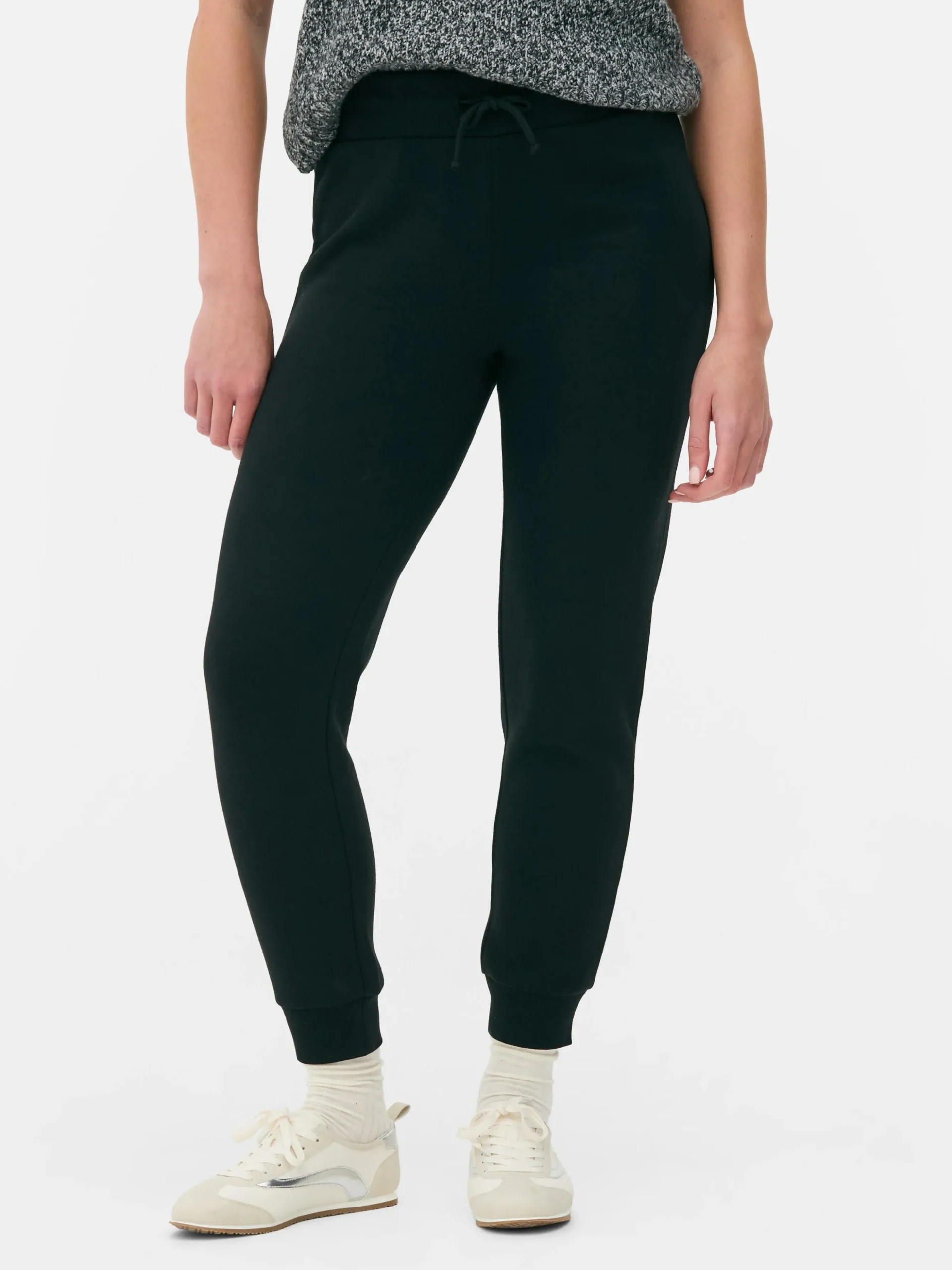 Calças Treino Skinny Cordão