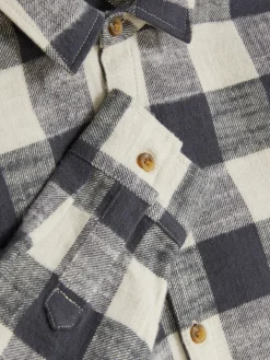 Camisa Botões Xadrez