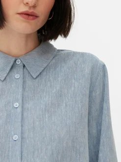Camisa Manga Comprida Cambraia