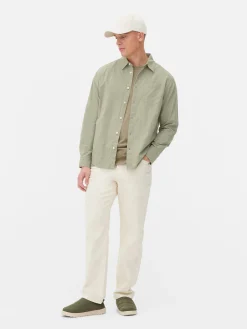 Camisa Manga Comprida Jacquard
