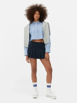 Camisa Oxford Curta