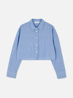 Camisa Oxford Curta