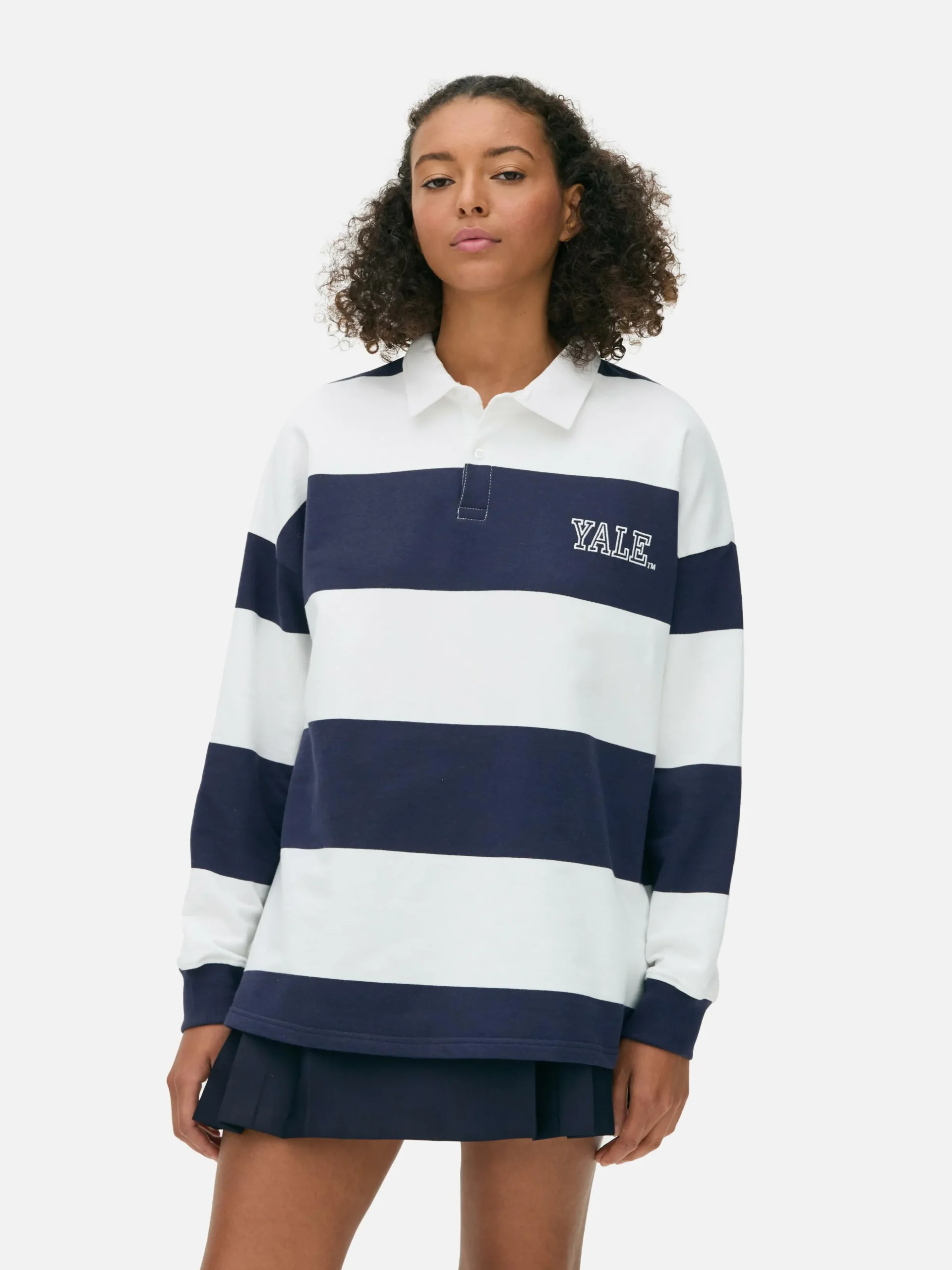 Camisa Polo Riscas Yale