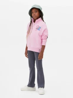 Camisola 1/2 Fecho Correr Disney Stitch & Angel
