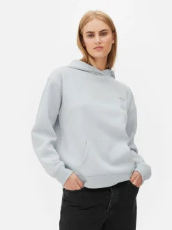 Camisola Capuz Gráfica Conjunto Coordenado