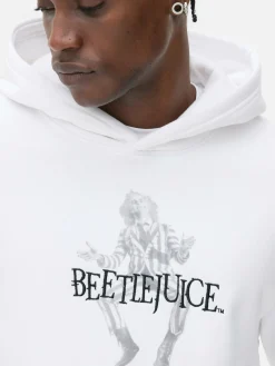 Camisola Capuz Gráfica Personagem Beetlejuice