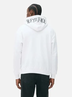 Camisola Capuz Gráfica Personagem Beetlejuice