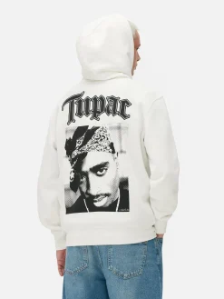Camisola Capuz Gráfica Tupac