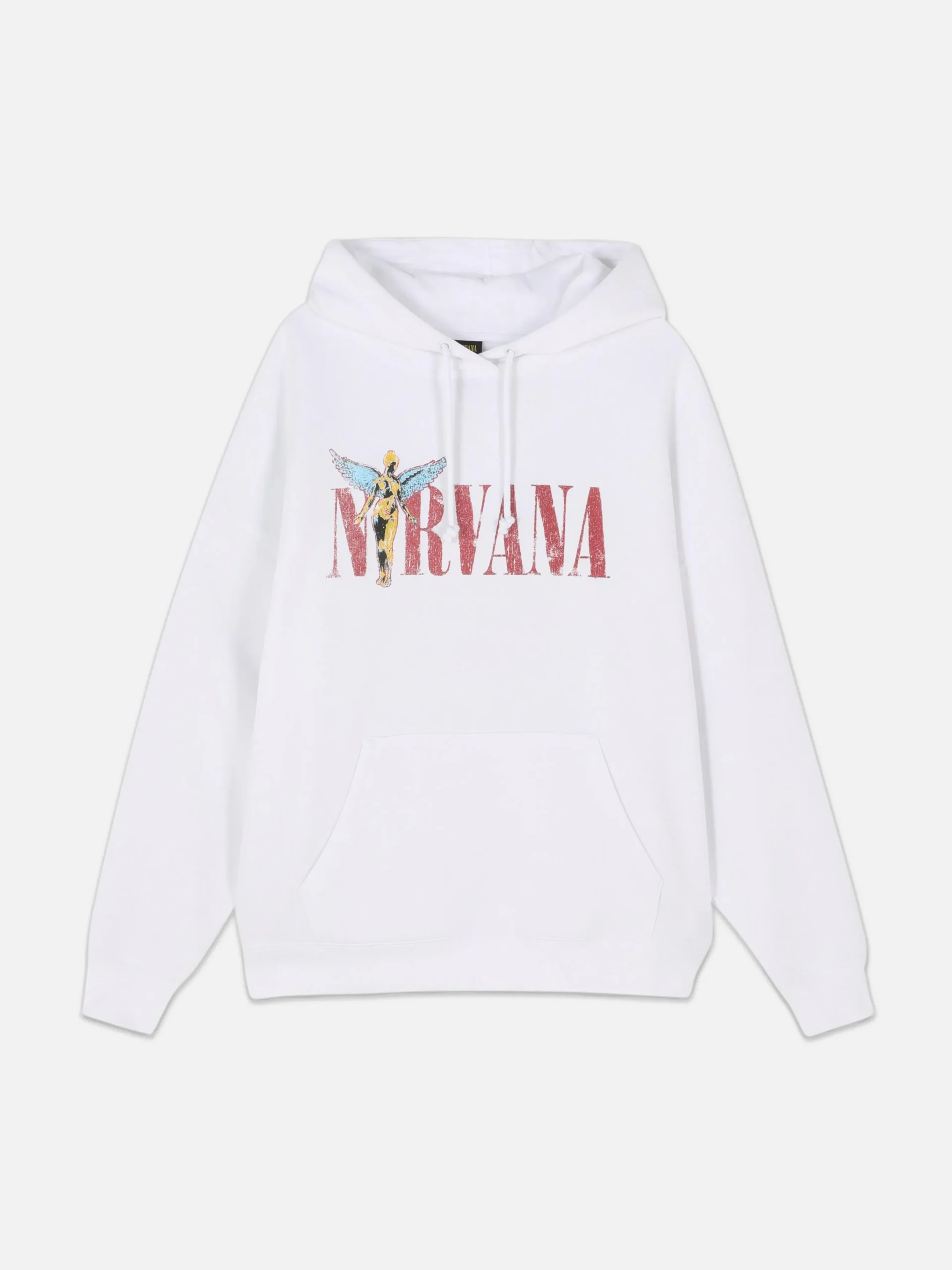 Camisola Capuz Gráfico Nirvana