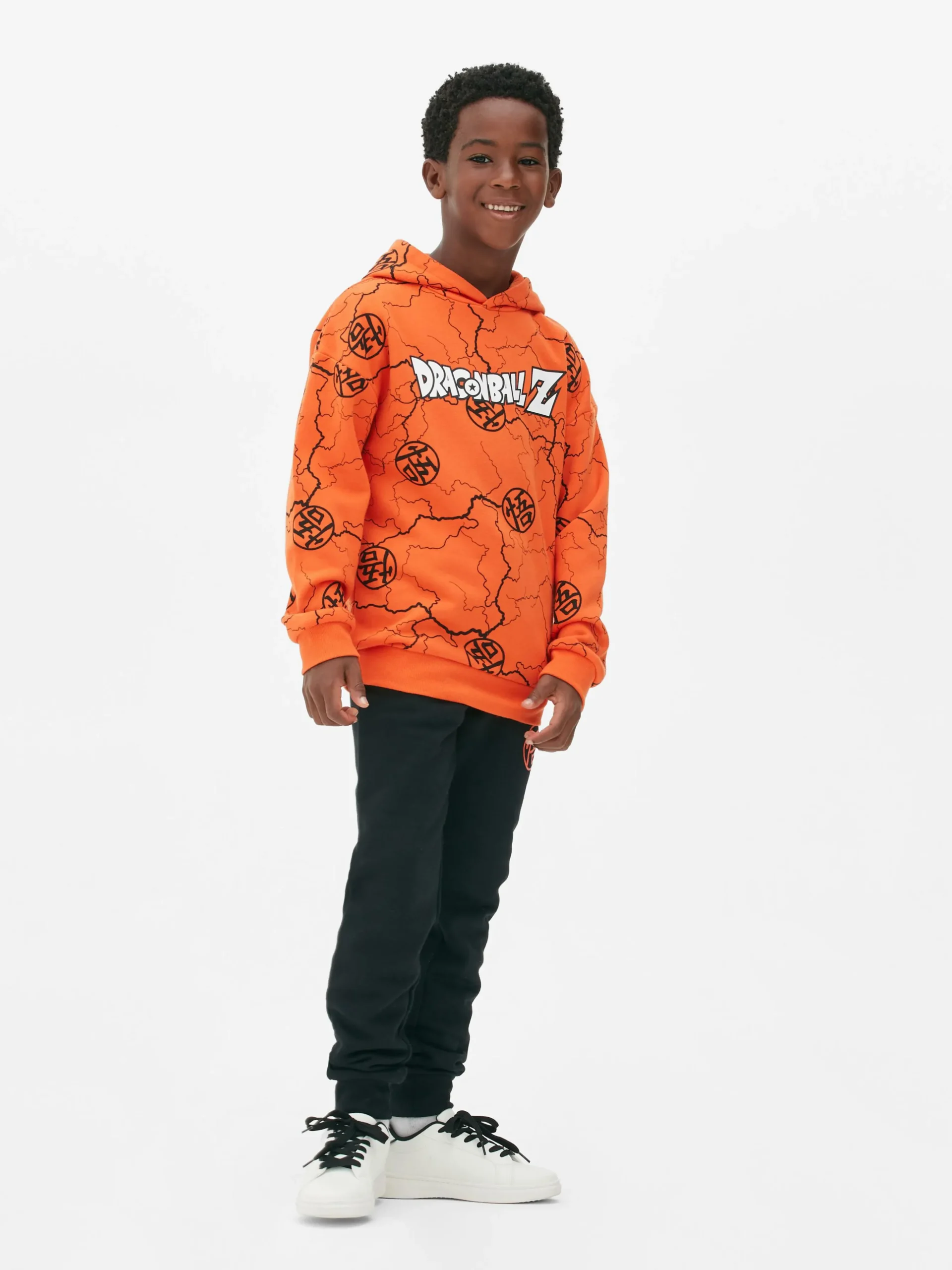 Camisola Capuz Logótipo Dragon Ball Z