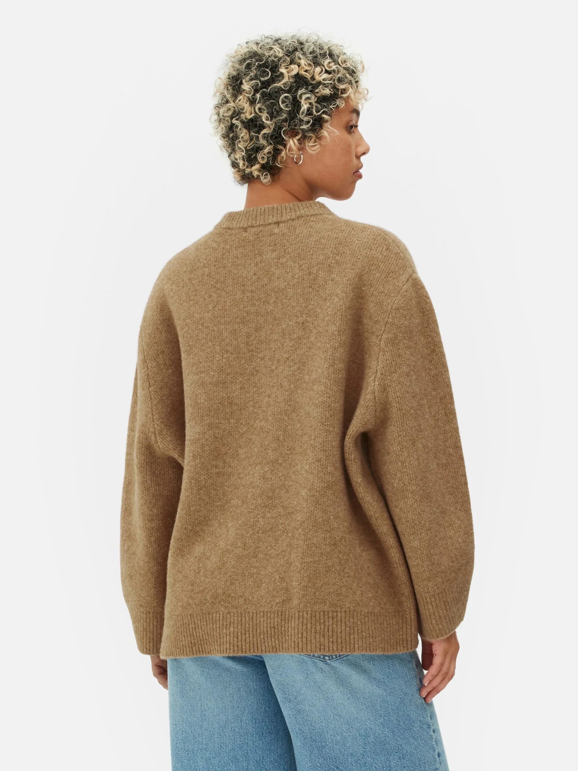 Camisola Corte Grande Gola Redonda