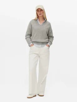 Camisola Decote V
