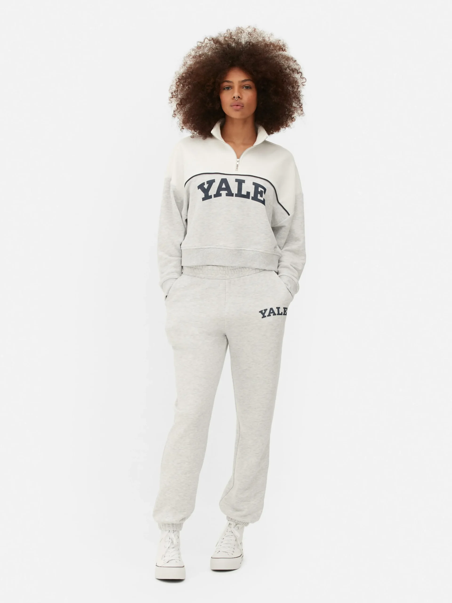 Camisola Fecho Correr 1/4 Yale