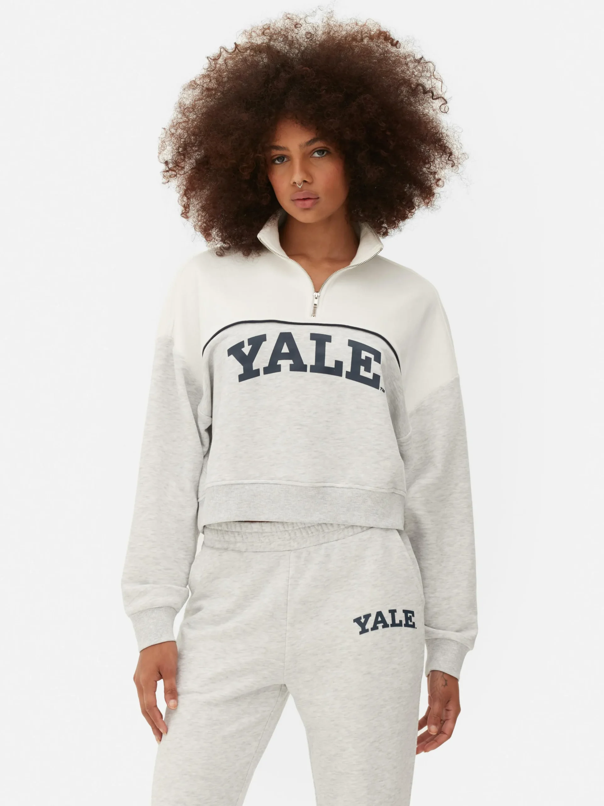Camisola Fecho Correr 1/4 Yale