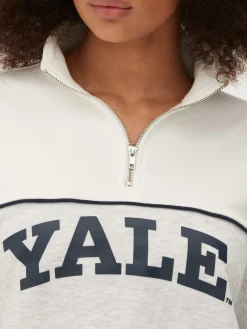 Camisola Fecho Correr 1/4 Yale
