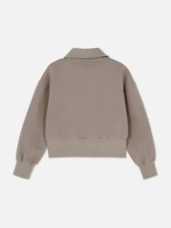 Camisola Gola Funil Lavagem ácida