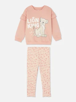 Camisola Gola Redonda/leggings Disney O Rei Leão 30.º Aniversário Nala