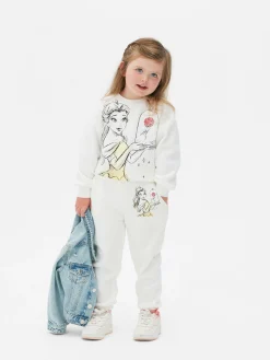 Camisola Gráfica Conj Coord Disney A Bela E O Monstro