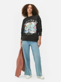 Camisola Gráfica Corte Largo The Smurfs