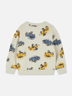Camisola Gráfica Gola Redonda