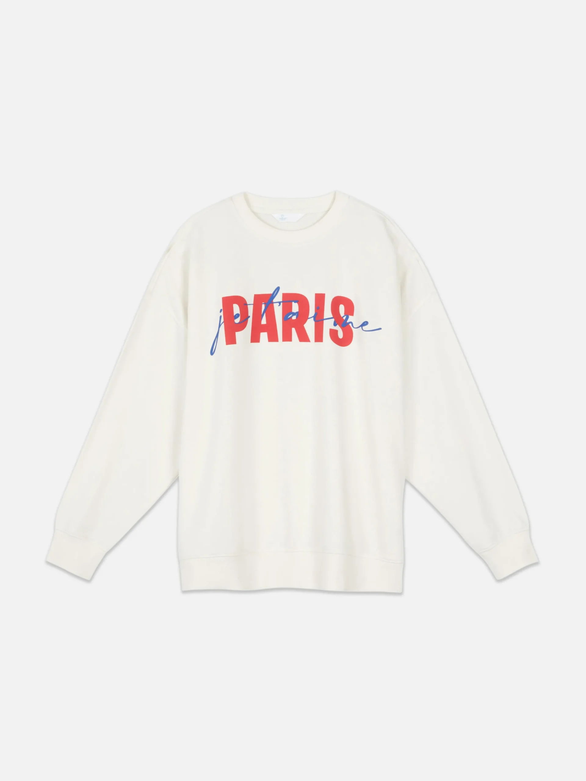 Camisola Gráfico Frente Paris