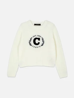 Camisola Malha Bordado