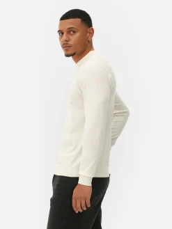 Camisola Malha Fina Gola Redonda