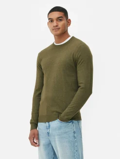 Camisola Malha Fina Gola Redonda