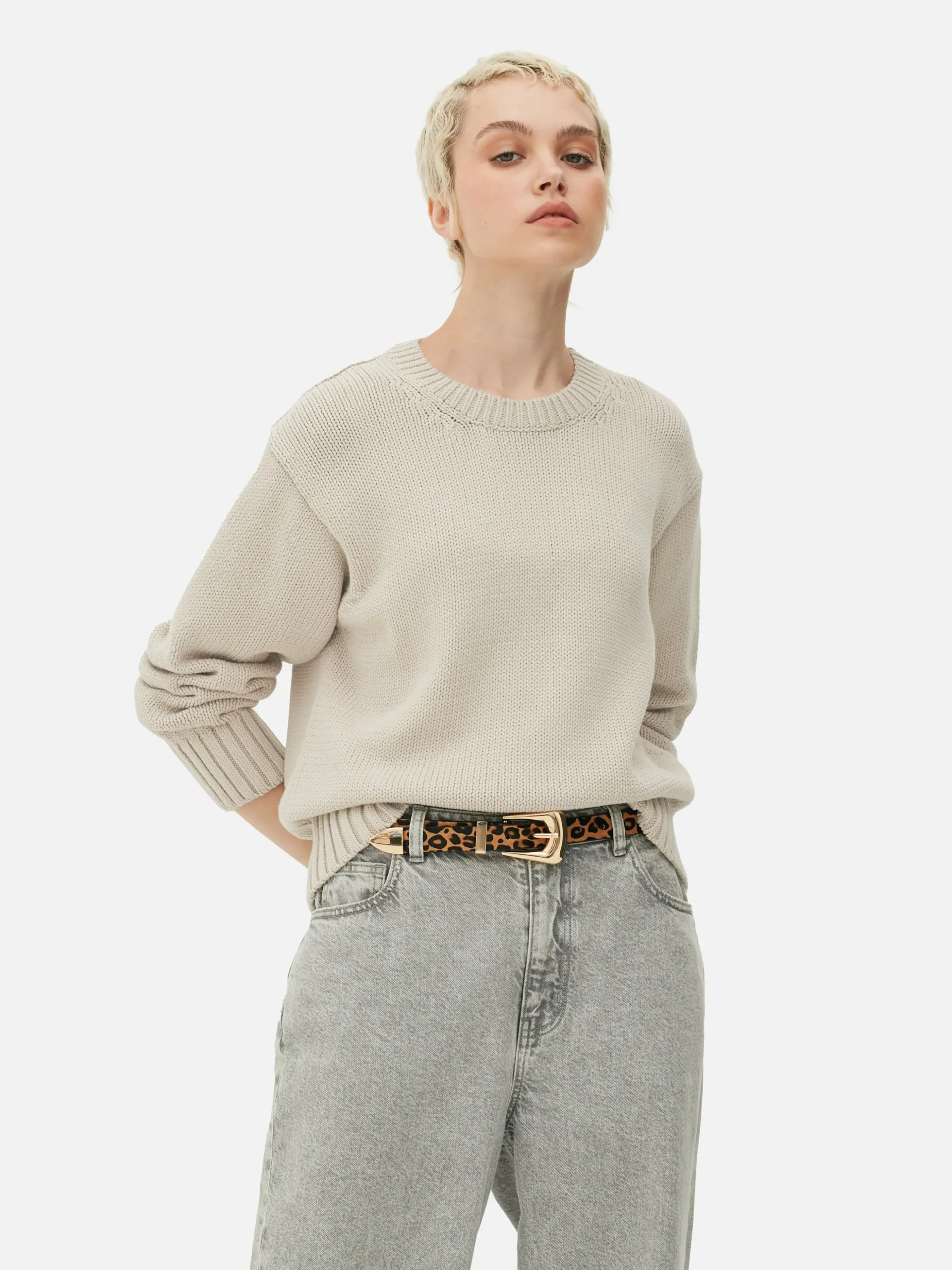 Camisola Malha Gola Redonda