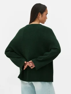 Camisola Malha Mangas Punhos